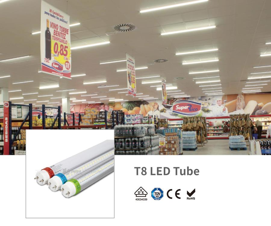 Pi bon kalite 2018 VDE dirije Led T8 Tube1.2m / 18w Ewòp Market CE Rohs Better quality 2018 VDE Led T8 Tube1.2m/18w Europe Market CE Rohs