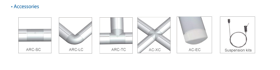 Arco led linear system 2ft 4ft 5ft