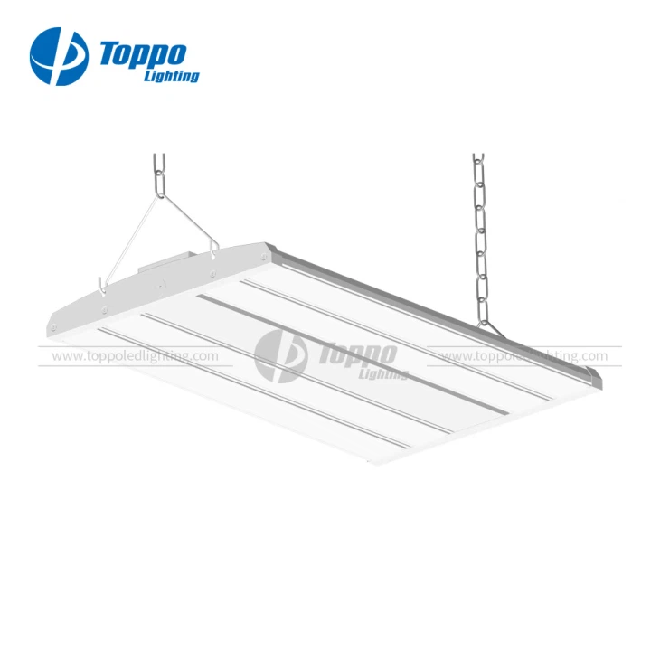 AC90-277V aliminyòm + pc 50000hours 5 ane garanti ki ap dirije lineyè gwo Bay